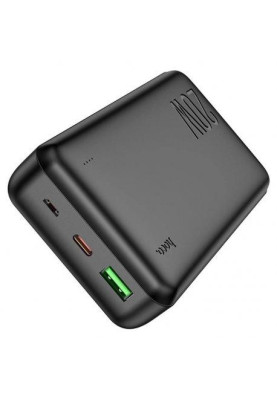 Зовнішній акумулятор (Power Bank) Hoco Type-C PD 20W+Quick Charge 3.0 20000 mAh J87A Black