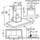 Витяжка Т-подібна AEG DBE5960HB