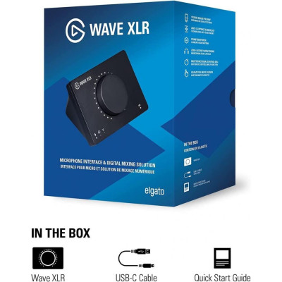 Аудіоінтерфейс, звукова карта Elgato Wave XLR Аудіоінтерфейс, звукова карта Elgato Wave XLR