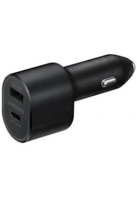 Автомобільний зарядний пристрій Samsung Super Fast Dual Charger Black (EP-L5300XBE)