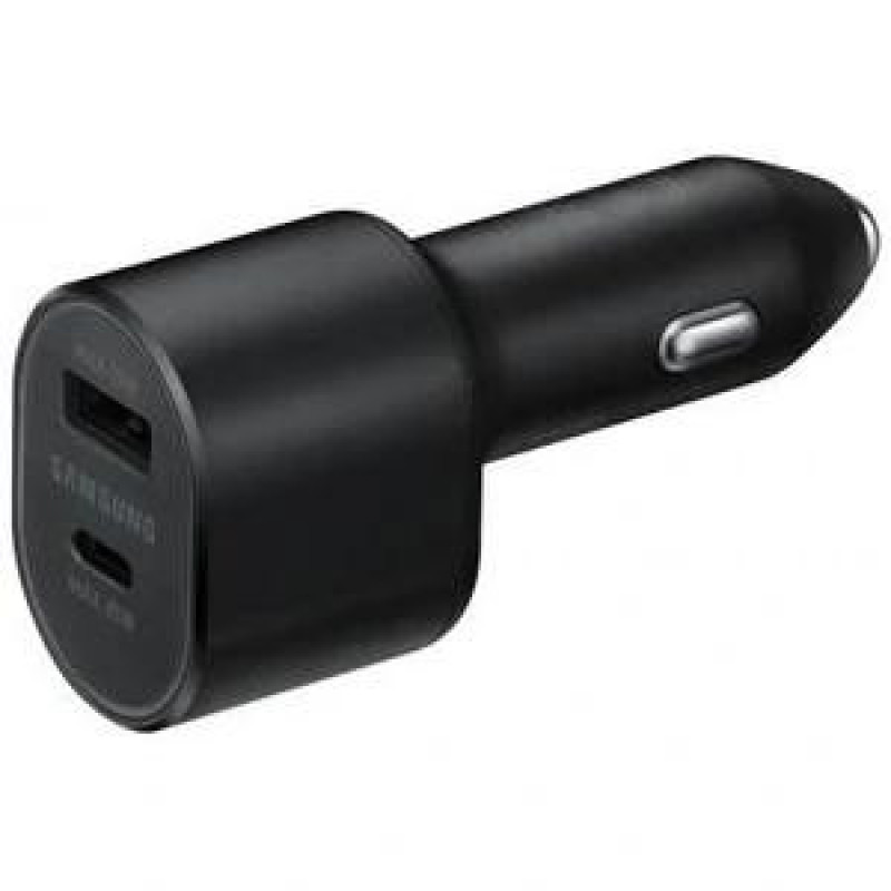 Автомобільний зарядний пристрій Samsung Super Fast Dual Charger Black (EP-L5300XBE)