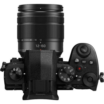 Бездзеркальний фотоапарат Panasonic Lumix DC-G90 kit (12-60mm) (DC-G90MEE-K)