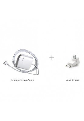 Блок живлення для ноутбука Apple MagSafe 2 Power Adapter 45W (MD592)