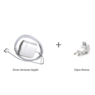Блок живлення для ноутбука Apple MagSafe 2 Power Adapter 45W (MD592)