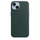 Чохол для смартфона Apple iPhone 14 Leather Case with MagSafe-Forest Green (MPP53)