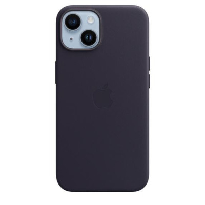 Чохол для смартфону Apple iPhone 14 Leather Case with MagSafe-Ink (MPP63)
