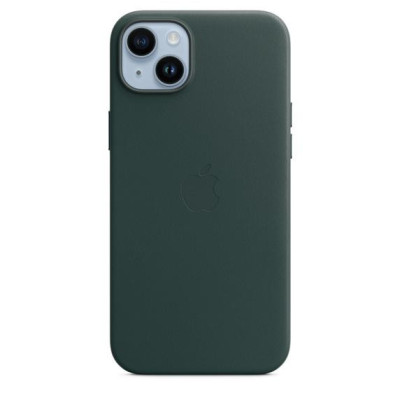 Чохол для смартфону Apple iPhone 14 Plus Leather Case with MagSafe-Forest Green (MPPA3)