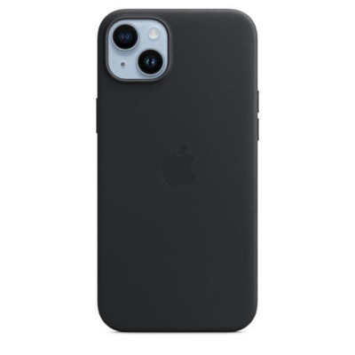 Чохол для смартфону Apple iPhone 14 Plus Leather Case with MagSafe-Midnight (MPP93)