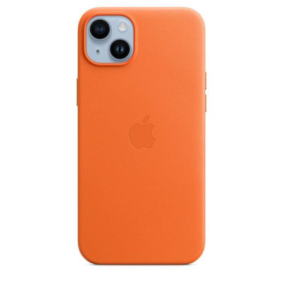 Чохол для смартфону Apple iPhone 14 Plus Leather Case with MagSafe-Orange (MPPF3)