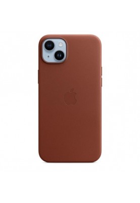 Чохол для смартфону Apple iPhone 14 Plus Leather Case with MagSafe-Umber (MPPD3)