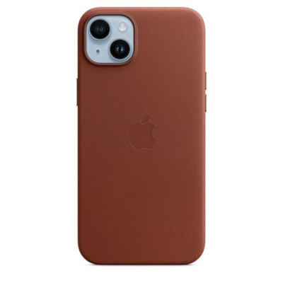 Чохол для смартфону Apple iPhone 14 Plus Leather Case with MagSafe-Umber (MPPD3)