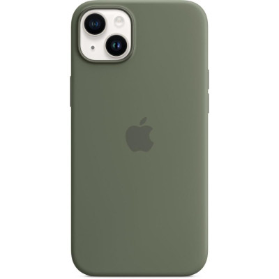 Чохол для смартфону Apple iPhone 14 Plus Silicone Case with MagSafe-Olive (MQUD3)