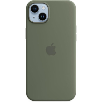 Чохол для смартфону Apple iPhone 14 Plus Silicone Case with MagSafe-Olive (MQUD3)