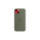 Чохол для смартфону Apple iPhone 14 Plus Silicone Case with MagSafe-Olive (MQUD3)