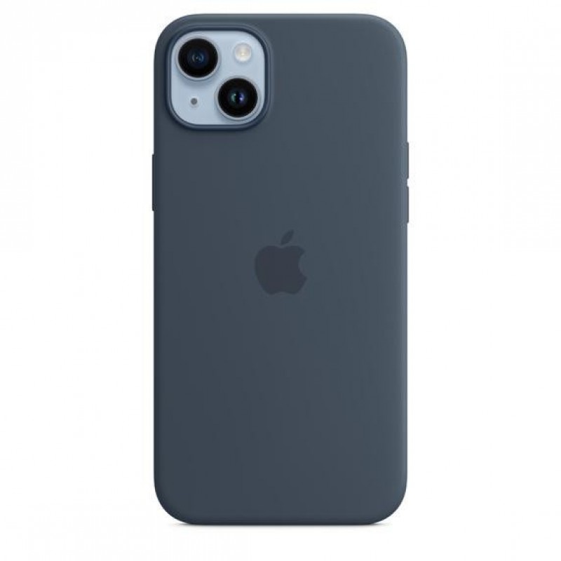 Чохол для смартфону Apple iPhone 14 Plus Silicone Case with MagSafe-Storm Blue (MPT53)