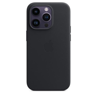 Чохол для смартфону Apple iPhone 14 Pro Leather Case with MagSafe-Midnight (MPPG3)