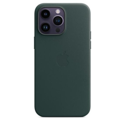 Чохол для смартфону Apple iPhone 14 Pro Max Leather Case with MagSafe-Forest Green (MPPN3)