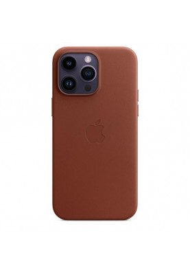 Чохол для смартфону Apple iPhone 14 Pro Max Leather Case with MagSafe-Umber (MPPQ3)