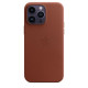 Чохол для смартфону Apple iPhone 14 Pro Max Leather Case with MagSafe-Umber (MPPQ3)
