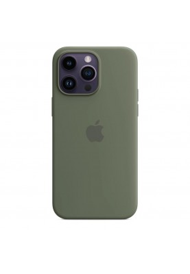Чохол для смартфону Apple iPhone 14 Pro Max Silicone Case with MagSafe-Olive (MQUN3)