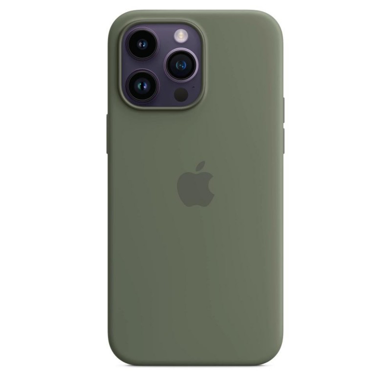 Чохол для смартфону Apple iPhone 14 Pro Max Silicone Case with MagSafe-Olive (MQUN3)