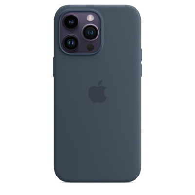 Чохол для смартфону Apple iPhone 14 Pro Max Silicone Case with MagSafe-Storm Blue (MPTQ3)