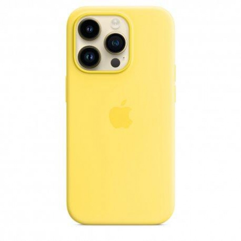 Чохол для смартфону Apple iPhone 14 Pro Silicone Case with MagSafe-Canary Yellow (MQUG3)