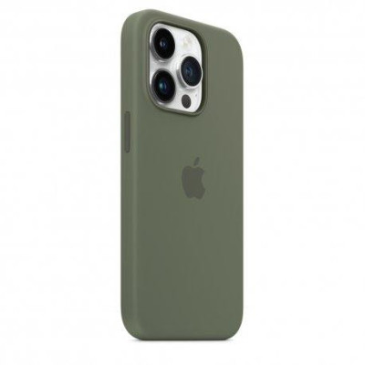 Чохол для смартфону Apple iPhone 14 Pro Silicone Case with MagSafe-Olive (MQUH3)