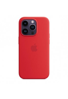 Чохол для смартфону Apple iPhone 14 Pro Silicone Case with MagSafe-(PRODUCT)RED (MPTG3)