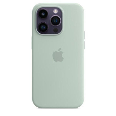 Чохол для смартфону Apple iPhone 14 Pro Silicone Case with MagSafe-Succulent (MPTL3)