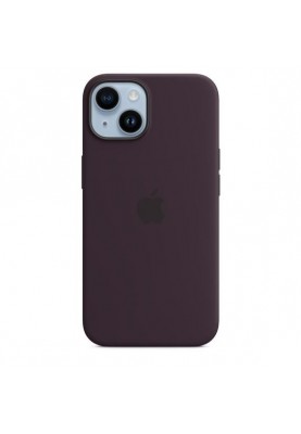 Чохол для смартфону Apple iPhone 14 Silicone Case with MagSafe-Elderberry (MPT03)