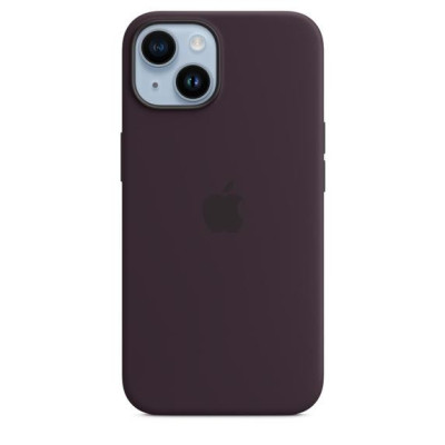 Чохол для смартфону Apple iPhone 14 Silicone Case with MagSafe-Elderberry (MPT03)