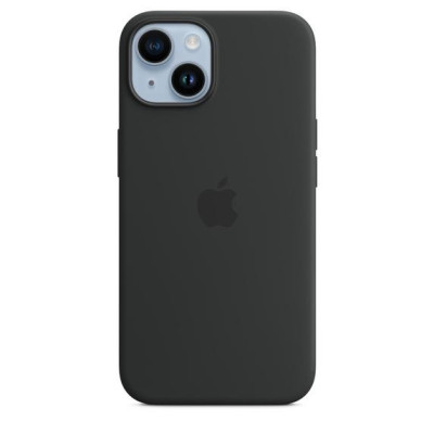 Чохол для смартфону Apple iPhone 14 Silicone Case with MagSafe-Midnight (MPRU3)