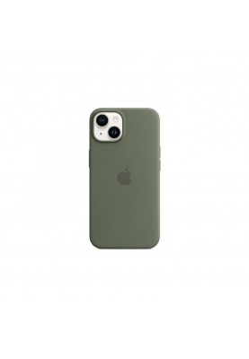 Чохол для смартфону Apple iPhone 14 Silicone Case with MagSafe-Olive (MQU83)