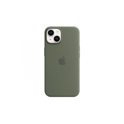 Чохол для смартфону Apple iPhone 14 Silicone Case with MagSafe-Olive (MQU83)