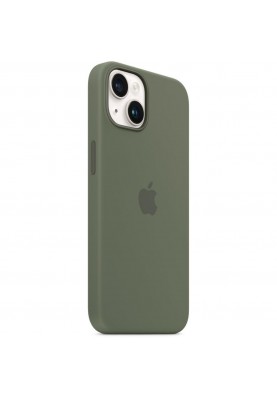 Чохол для смартфону Apple iPhone 14 Silicone Case with MagSafe-Olive (MQU83)