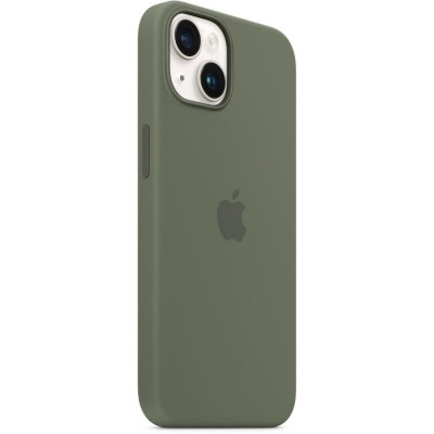 Чохол для смартфону Apple iPhone 14 Silicone Case with MagSafe-Olive (MQU83)