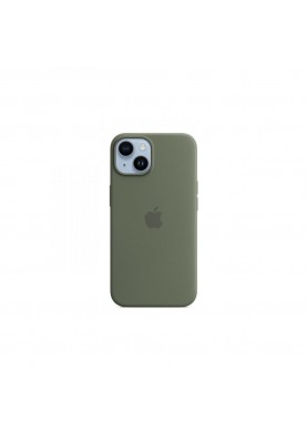 Чохол для смартфону Apple iPhone 14 Silicone Case with MagSafe-Olive (MQU83)