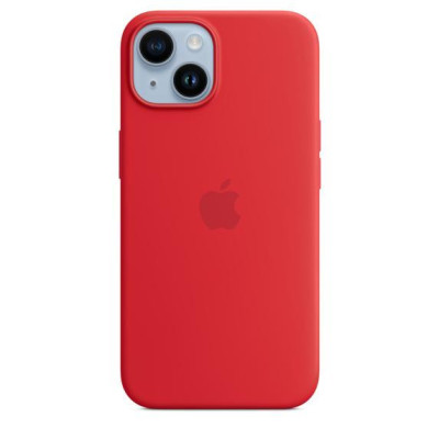Чохол для смартфону Apple iPhone 14 Silicone Case with MagSafe-(PRODUCT)RED (MPRW3)