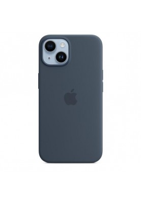 Чохол для смартфону Apple iPhone 14 Silicone Case with MagSafe-Storm Blue (MPRV3)