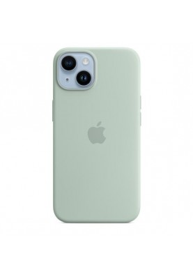 Чохол для смартфону Apple iPhone 14 Silicone Case with MagSafe-Succulent (MPT13)