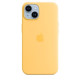 Чохол для смартфону Apple iPhone 14 Silicone Case with MagSafe-Sunglow (MPT23)
