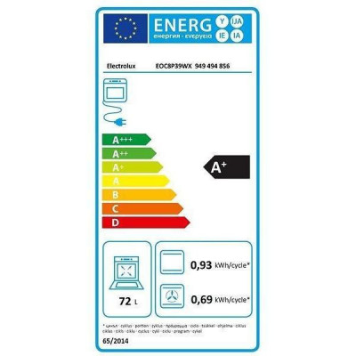 Духовка електрична Electrolux EOC8P39WX