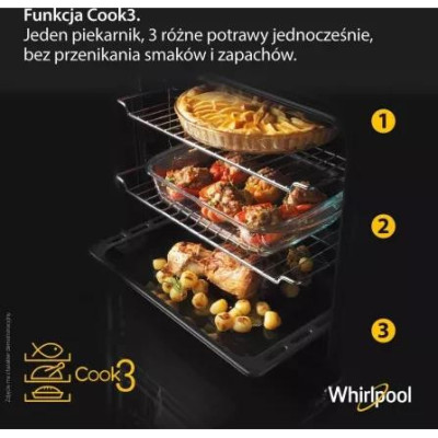 Духовка електрична Whirlpool OMSK58CU1SB