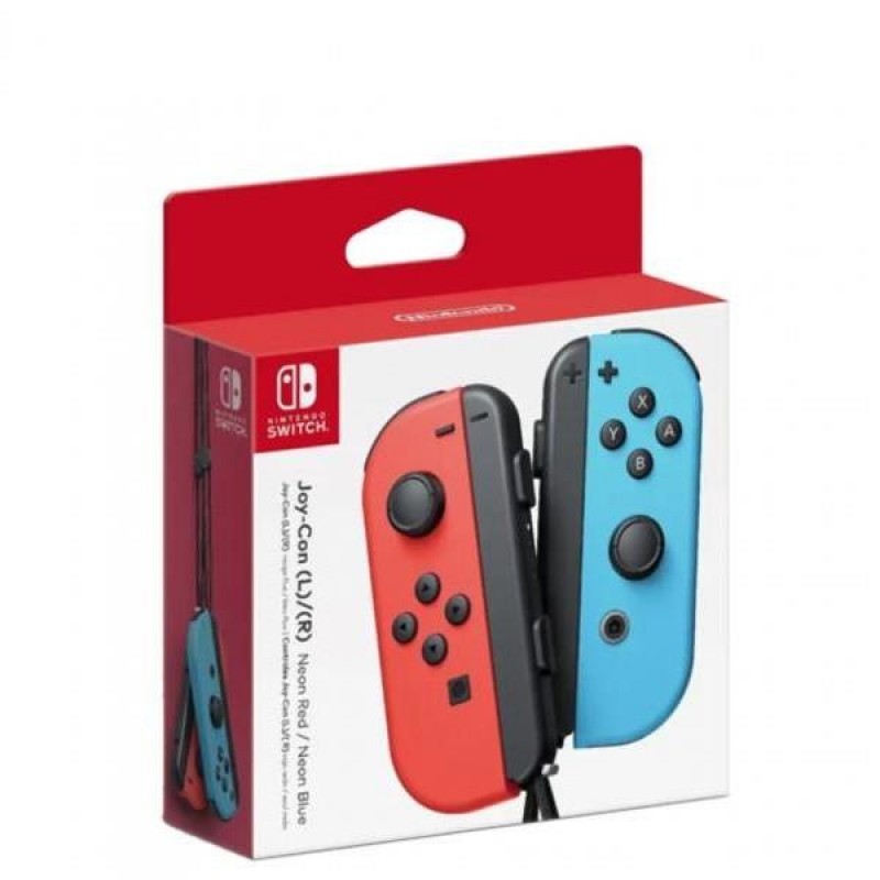Геймпад Nintendo Joy-Con Neon Red/Neon Blue Pair (45496430566)