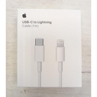 Кабель Lightning Apple USB-C to Lightning Cable 1m (MQGJ2)