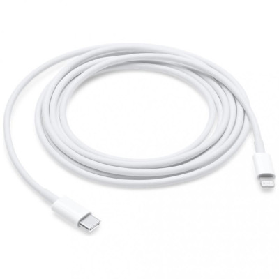 Кабель Lightning Apple USB-C to Lightning Cable 2m White (MQGH2)