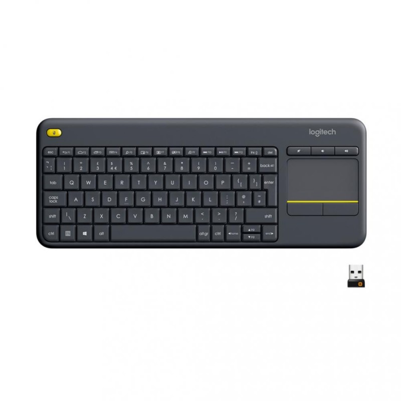 Клавіатура Logitech Touch K400 Black (920-007145)