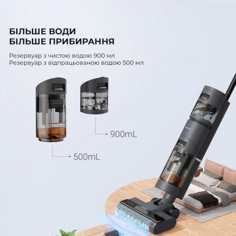 Миючий вертикальний пилосос (1в1) Dreame Wet&Dry Vacuum Cleaner H12 (HHR14B)