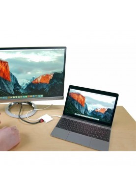 Мультипортовий адаптер Apple USB-C до цифрового AV Multiport Adapter (MJ1K2)